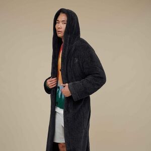 UGG Australia Beckett Fleece Hooded Robe, L/XL